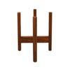 Wooden Plant Stand Antique Mahogany
