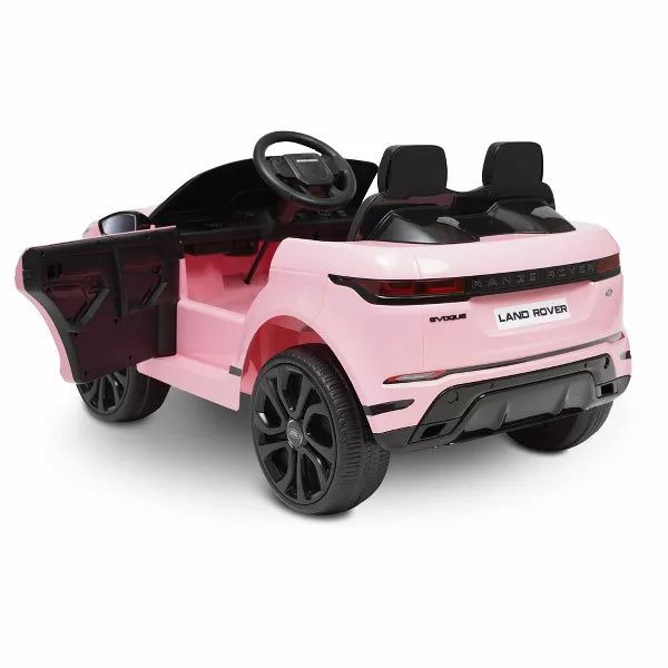12V Range Rover Evoque Powered Ride-On Car - Pink