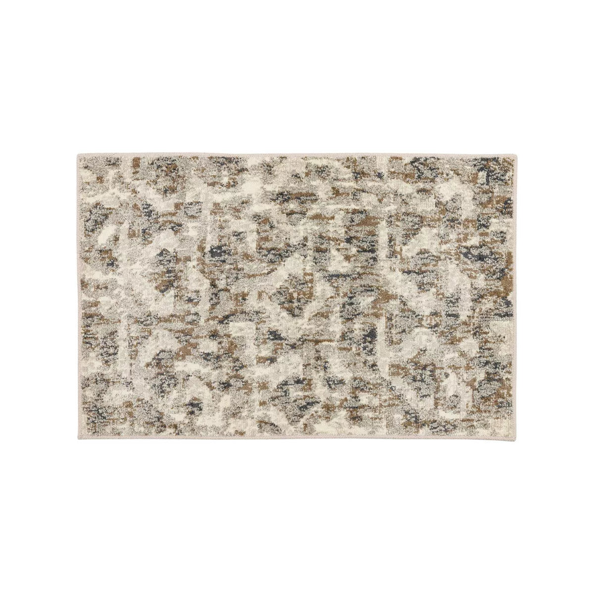 2' x 3' Eliot Geo Area Rug - Tan/Beige/Gray SHOWROOM ITEM