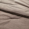 3pc Luxe Faux Fur Comforter and Sham Set - Full/Queen