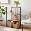 6 Cube Storage Shelves - Modular Decorative Storage Furniture, Anti-Tip, Open Shelves