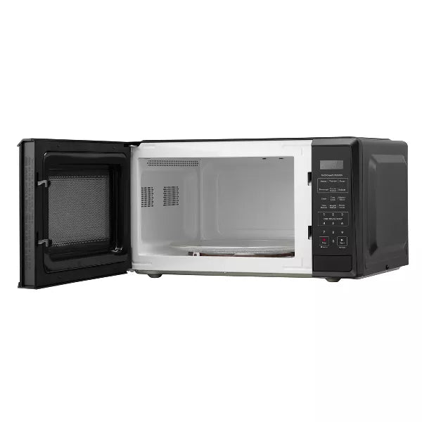 Microwave - Black: Countertop Oven, 1000W, Child Lock, 6 Programs