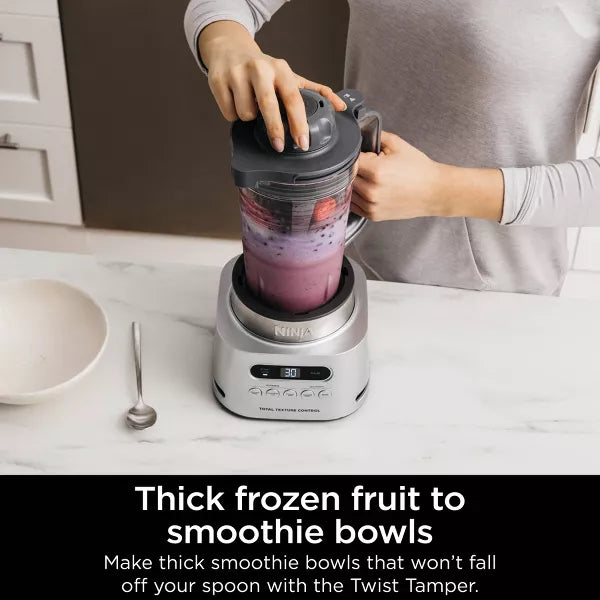 HIGH-SPEED Blender DUO - Smoothie & Ice Crusher, Silver