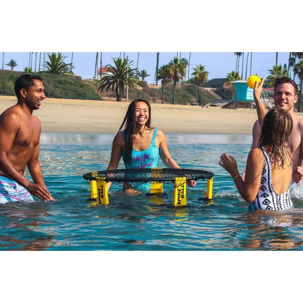 Spike N' Splash Bundle Roundnet Set - 13pc: Portable Lawn Sports Kit