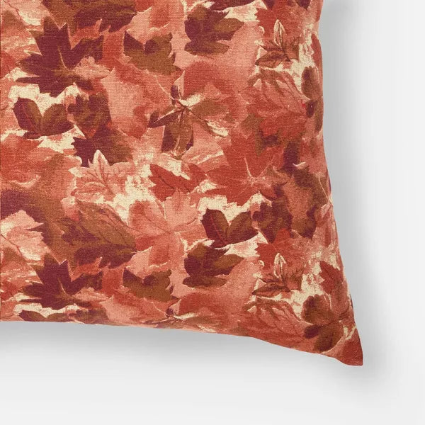 Oversized Floral Printed Square Throw Pillow, final cut