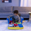 2 in 1 Flip Open Compressed Foam Sofa and Sleeper Bed with Washable Cover
