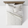 Space Dyed Cotton Linen Comforter & Sham Set King