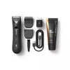 The Lawn Mower Plus Essentials Shaving Kit, SkinSafe Electric Groin and Body Hair Trimmer, Men's Grooming Gift Set