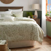 8pc Floral Comforter Set Green -  King