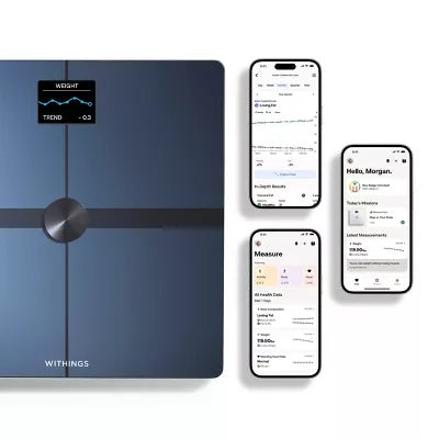 Body Smart Advanced Body Composition Smart Wi-Fi Scale - Black