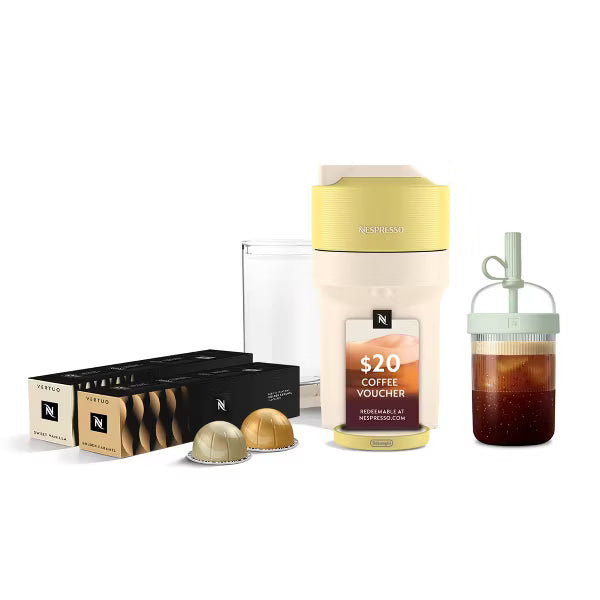 Limited-Edition Vertuo Pop+ Coffee and Espresso Maker Flavored Iced Bundle