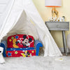 2 in 1 Flip Open Compressed Foam Sofa and Sleeper Bed with Washable Cover