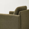 Boucle Upholstered Swivel Arm Chair