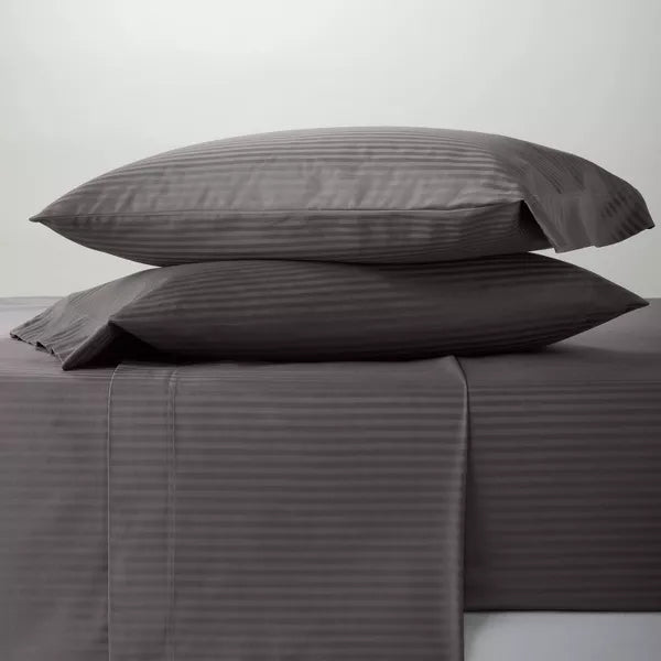 400 Thread Count Damask Solid Sheet Set - King