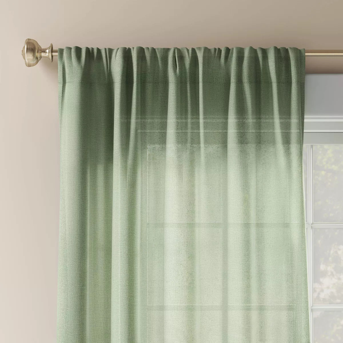 Solid Farrah Light Filtering Window Curtain Panel