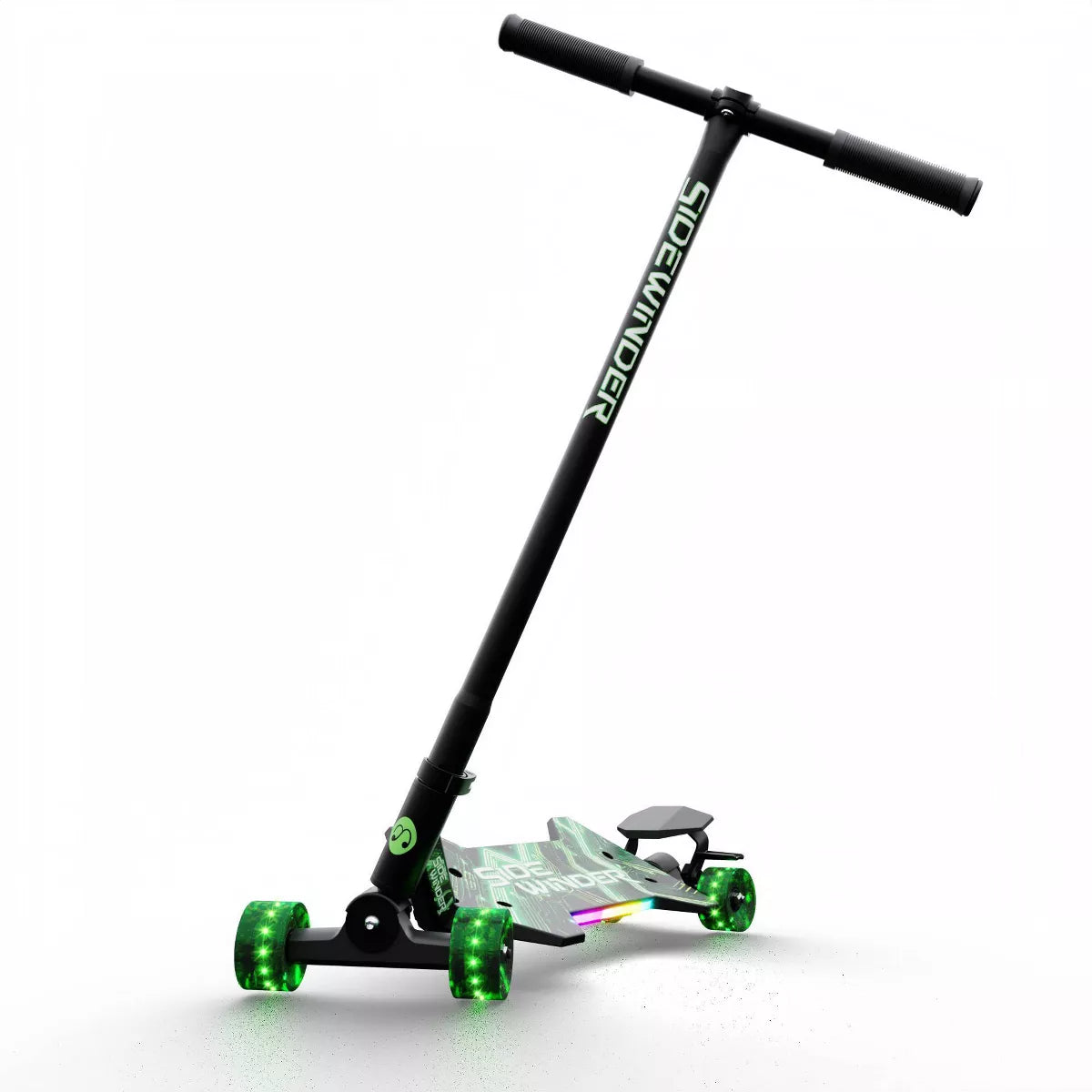 SideWinder Kick Scooter - Green