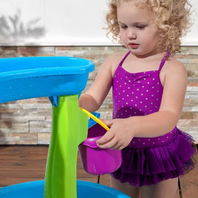 Rain Showers Splash Pond Water Table