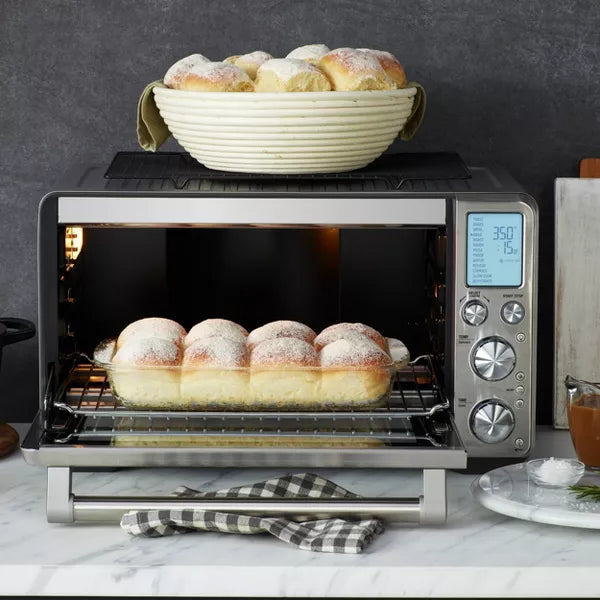 Smart Oven Air Fryer Pro Stainless Steel: Convection Toaster Oven