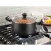 20pc Simply Cook Nonstick Cookware Set Black