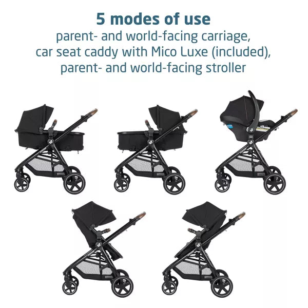 Zelia Luxe Stroller and Stroller Seat ONLY