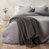Chunky Knit Bed Blanket - Full/Queen
