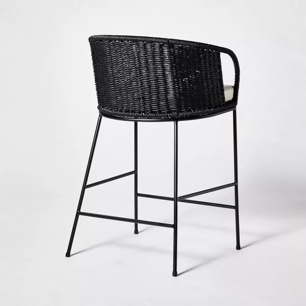 Westcliff Seagrass Counter Height Barstool (Set of 2)