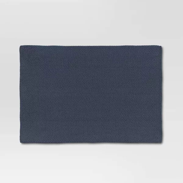 Oversized Recycled Knit Throw Blanket