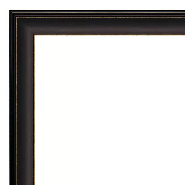 Trio Framed Wall Mirror Oil Rubbed Bronze: Modern Rectangle, Beveled, Wall-Mounted