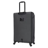 Softside Large Checked Spinner Suitcase - Gray Heather