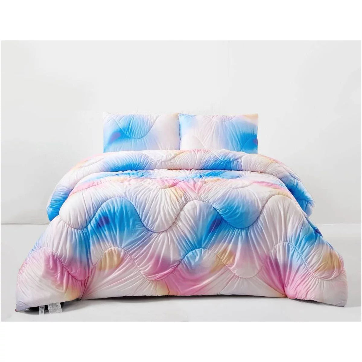 Prism Gradient Puff Comforter Set - Full/Queen