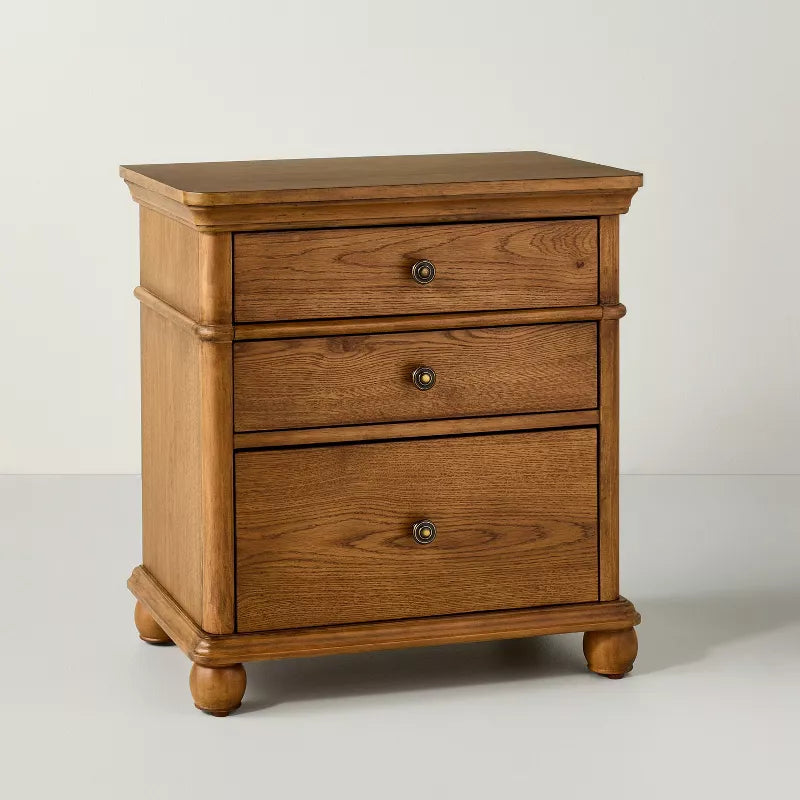 3 Drawer Classic Night Stand