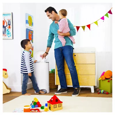 STEP Diaper Pail, Powered by Arm & Hammer