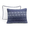 3pc Hygge Geo Reversible Cotton Quilt & Sham Set - King