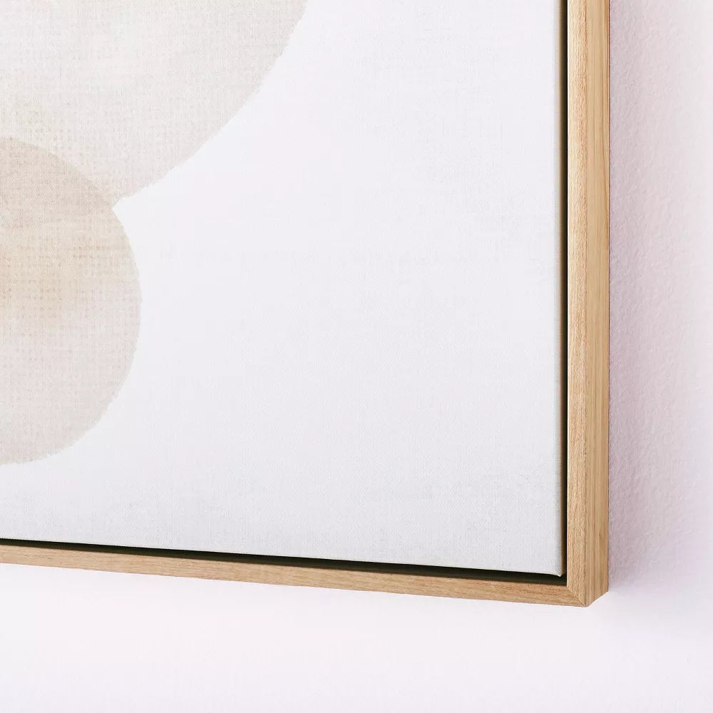 Abstract Shapes Framed Canvas (Set of 2)