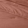 Space Dyed Cotton Linen Comforter & Sham Set - Full/Queen