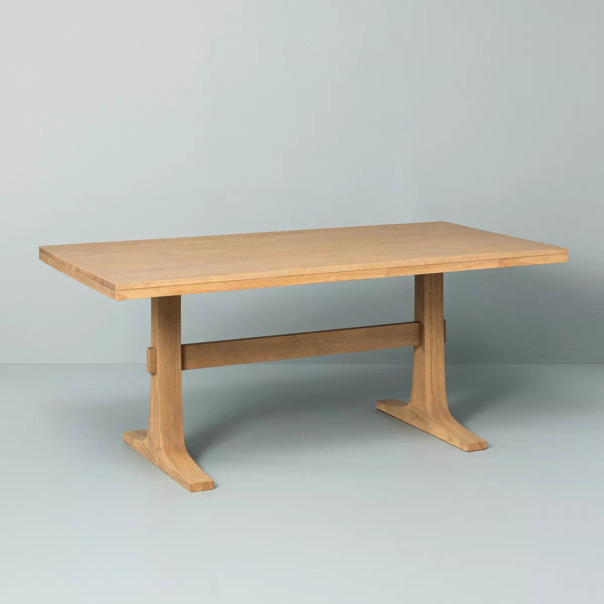 Pedestal Wood Dining Table SHOWROOM ITEM