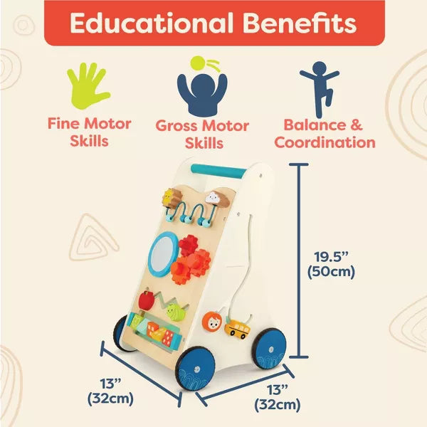 Wooden Activity Walker - Little Learning Steps