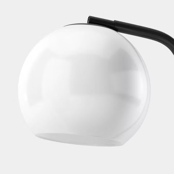 Shelf Floor Lamp with USB Black