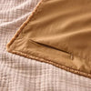 Textured Chambray Comforter & Sham Set -Full/Queen