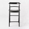 Kaysville Curved Back Wood Counter Height Barstool - designed with Studio McGee