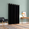 2pc Tedrow 100% Blackout Grommet Curtain Panel Pair