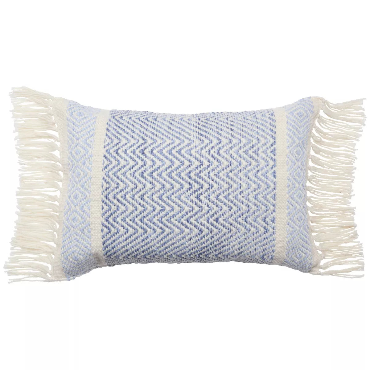 16"x24" Oversized Indoor/Outdoor Chevron Lumbar Pillow Cover SHOWROOM ITEM