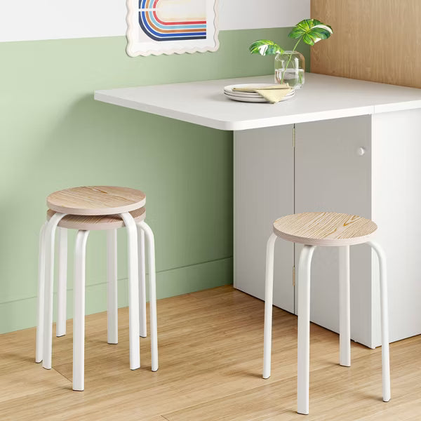 1-Piece Stackable Accent Stool