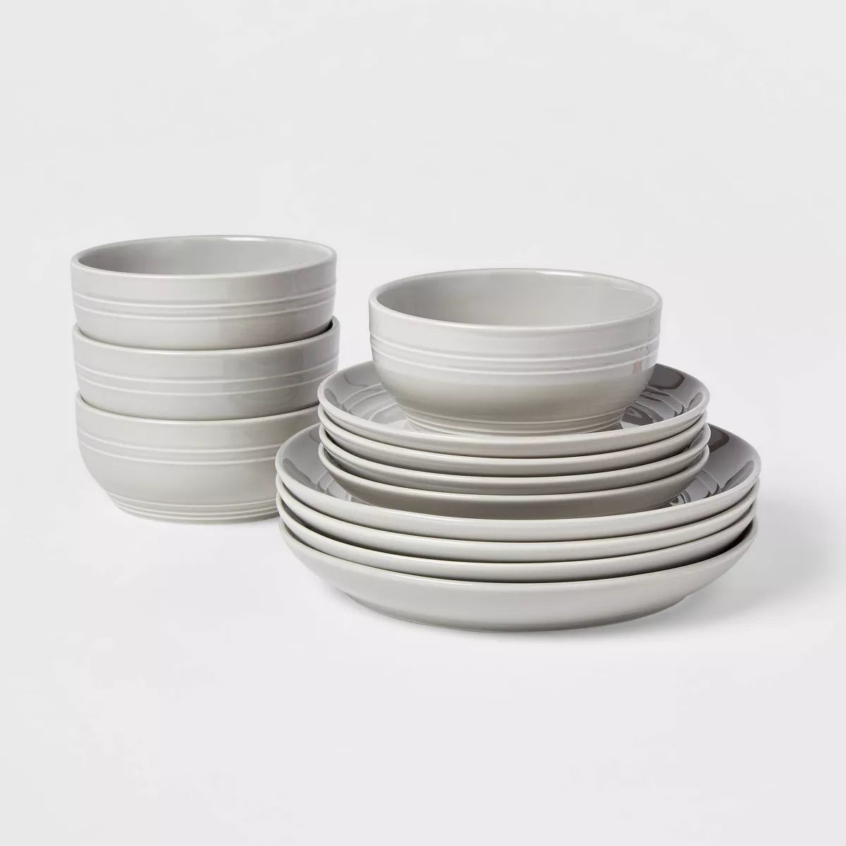 12pc Stoneware Westfield Dinnerware Set