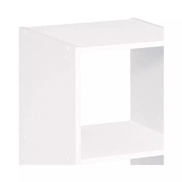 Closetmaid 899600 Decorative Home Stackable 6 Cube Cubeicals Organizer Storage in White with Hardware for Home, Office, Closet, or Toys