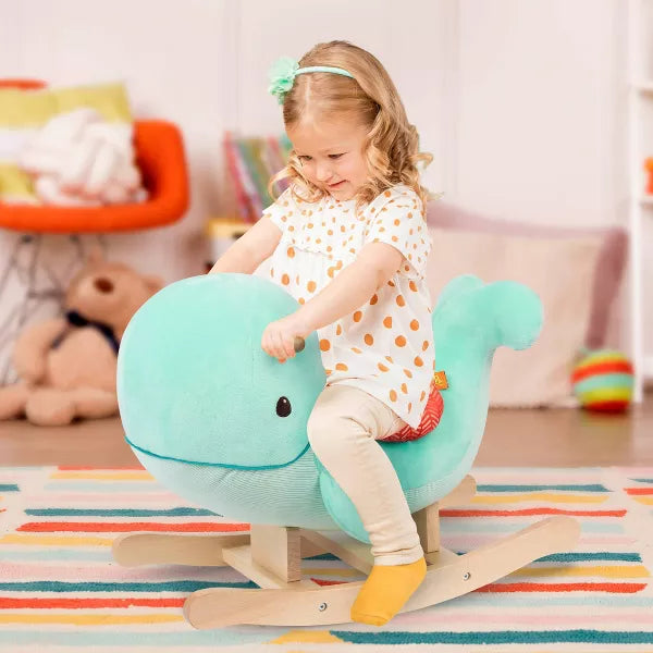 Wooden Whale Rocker Echo