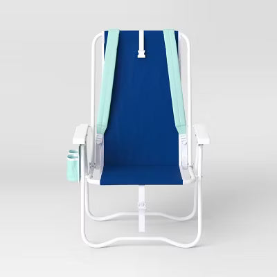 Outdoor Portable Backpack Beach Chair Set of 2