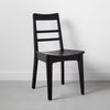 2pk Wood Ladder Back Dining Chair Set