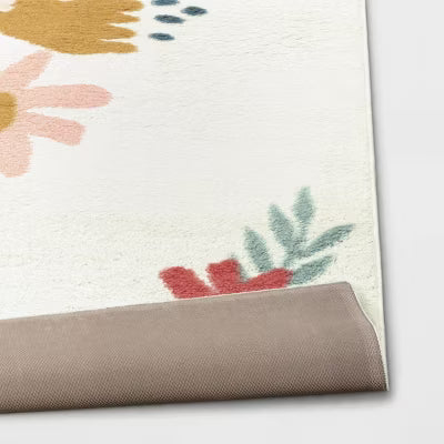 In the Garden Kids' Area Rug Pink - 5'x7'