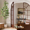 Faux Gypsophila Leaf Potted Tree
